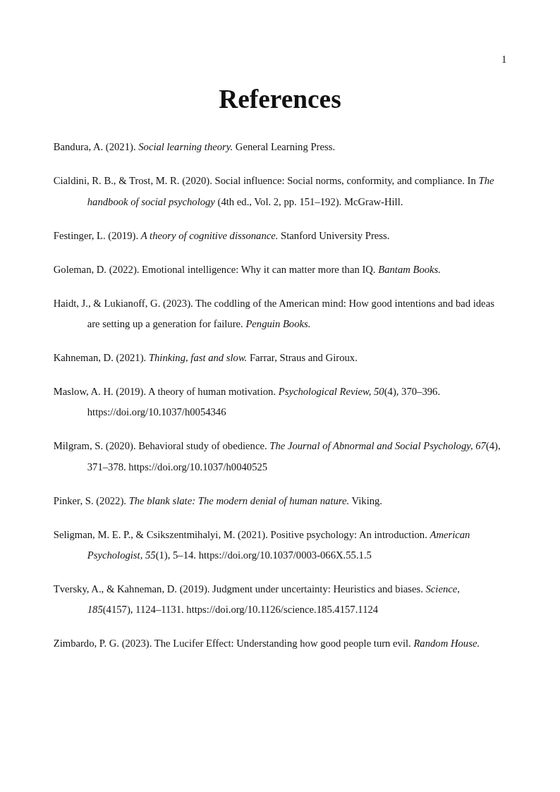 Clean APA Citation